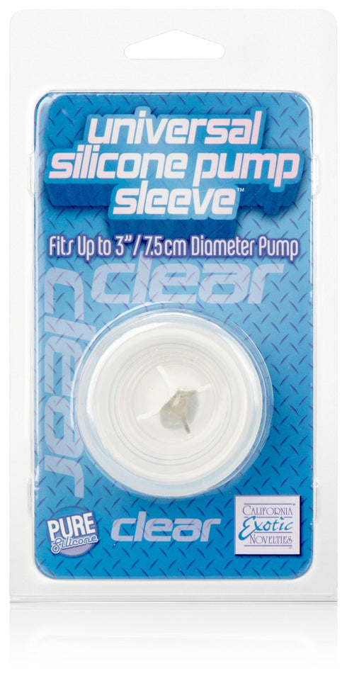Universal Silicone Pump Sleeve Clear